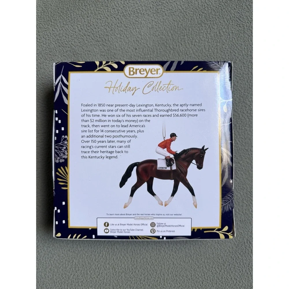 Breyer Lexington Holiday Collection Horse Ornament